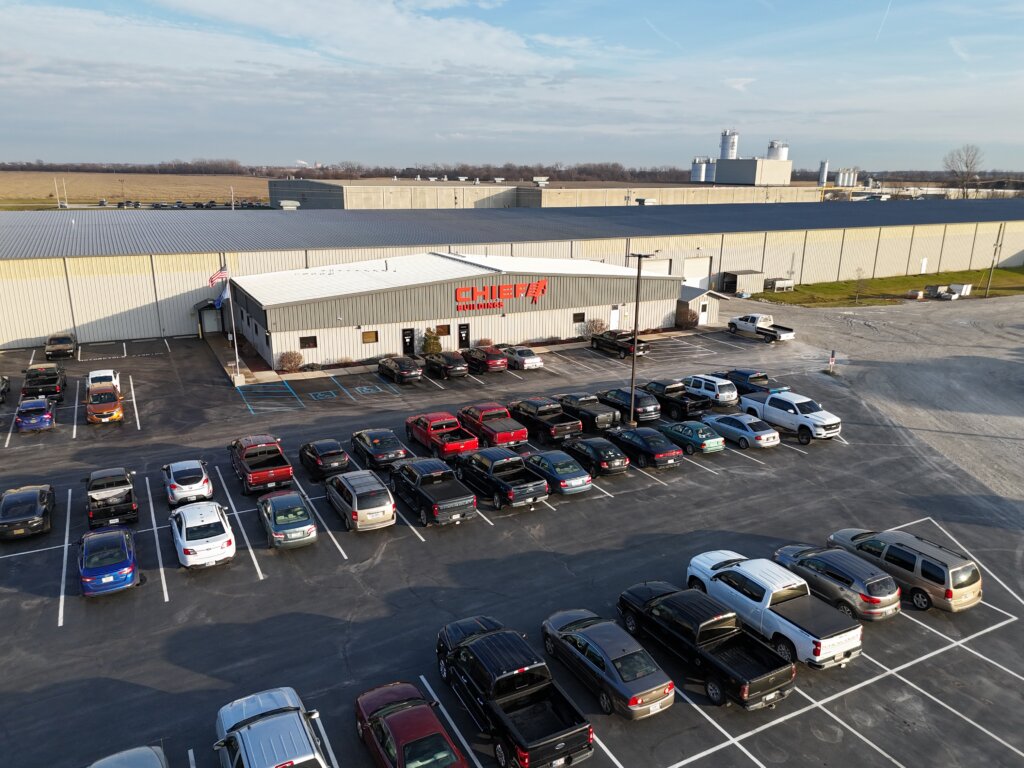 A large industrial facility with located in Rensselaer, Indiana.