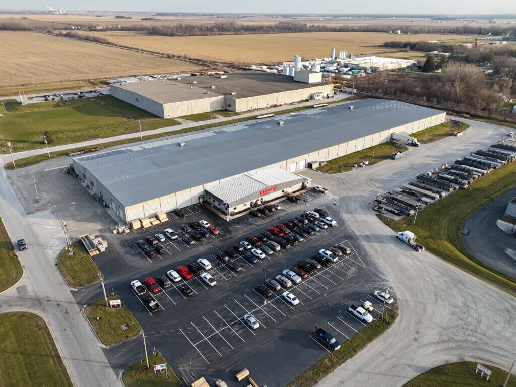 Chief Buildings plant in Rensselaer, Indiana