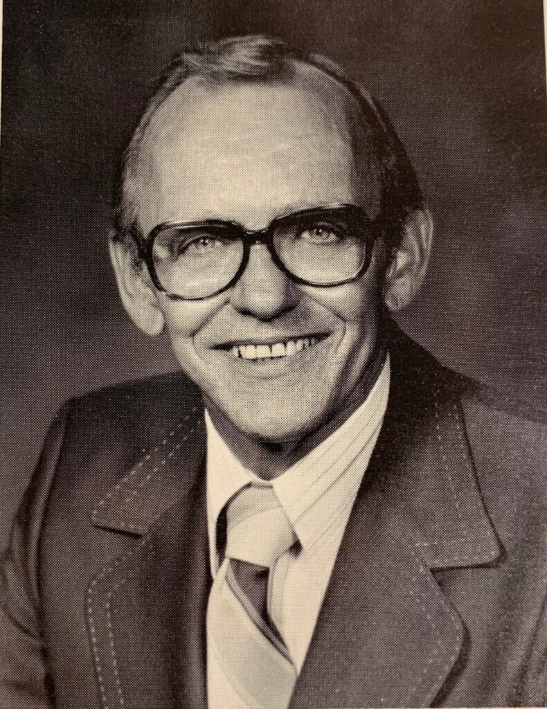 Portrait of Virgil Eihusen, founder of Eihusen Construction and Chief Industries.